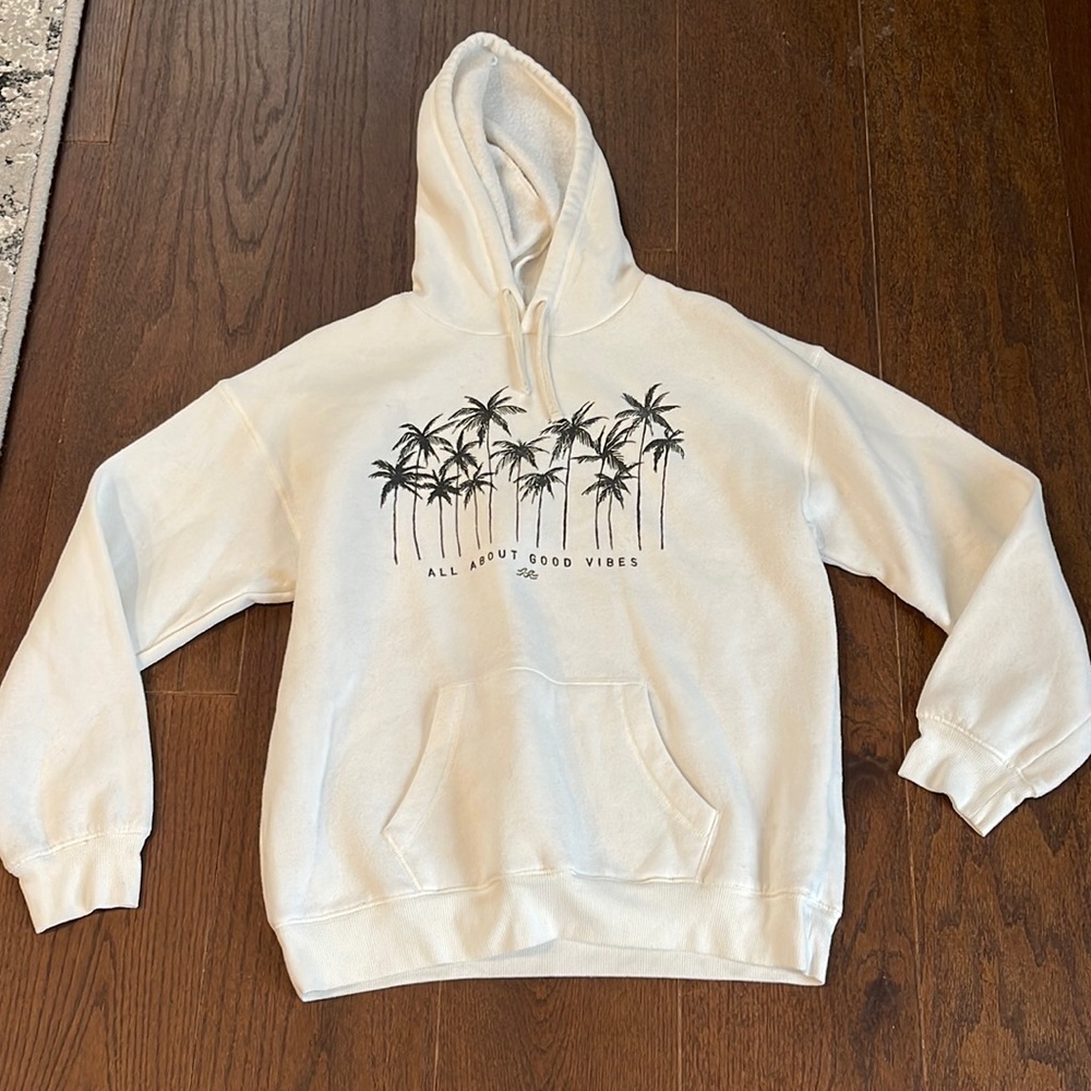 Billa Bong White Hooded Sweatshirt
